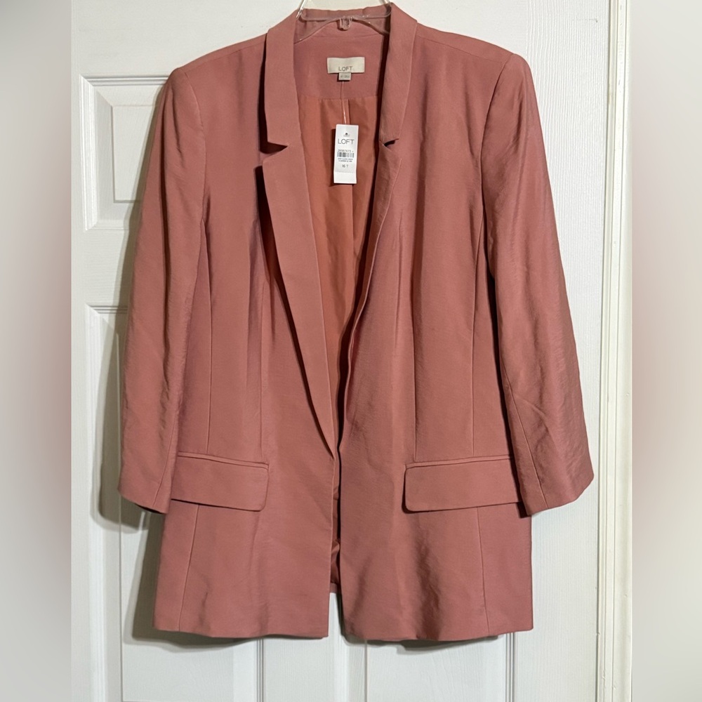 LOFT Women's Blush Pink Blazer